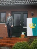 Scheibe Umnageln König Matthias