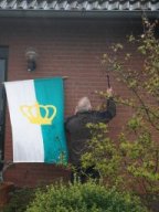 Scheibe Umnageln König Matthias