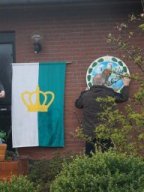 Scheibe Umnageln König Matthias